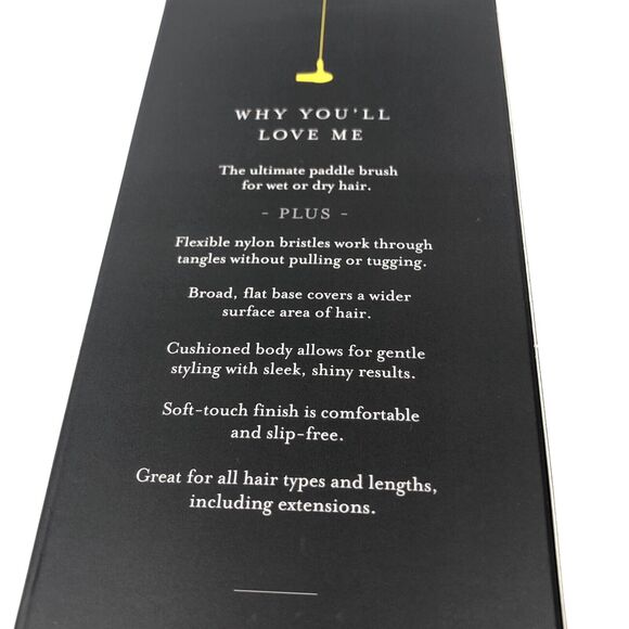 NEW The Lemon Bar Paddle Brush Detangling Brush Drybar Hair Brush - Picture 7 of 8